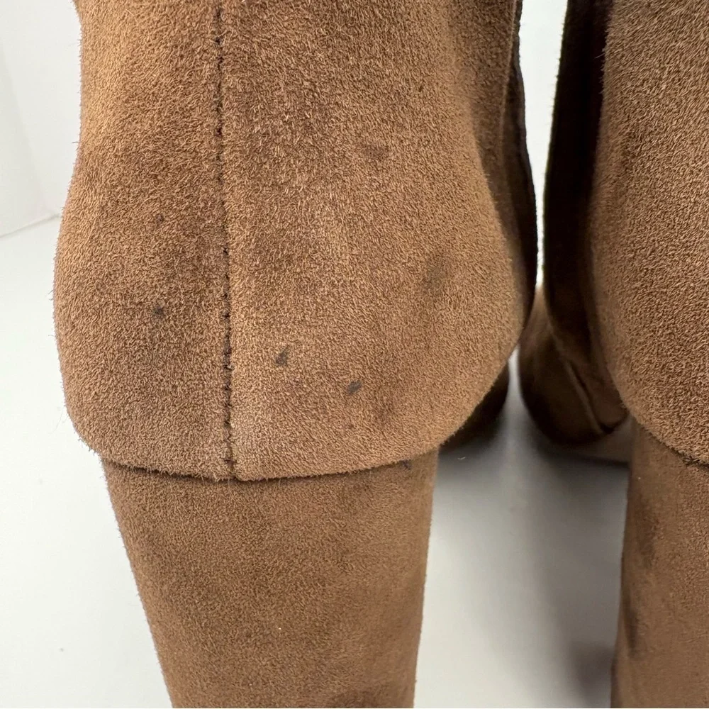 Kenneth Cole Carrah Women’s Brown Suede Over the Knee Boots Size 8M